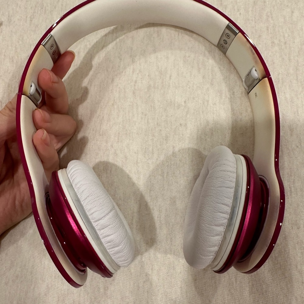 pink beats headphones